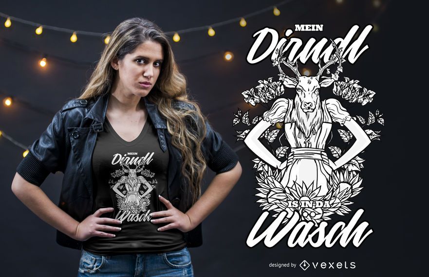 Diseño de camiseta divertida cita bávara Diseño de camiseta divertida cita bávara
