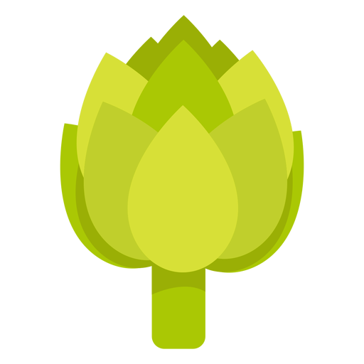 Alcachofa vegetal plana