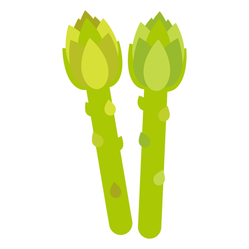 Asparagus vegetable flat