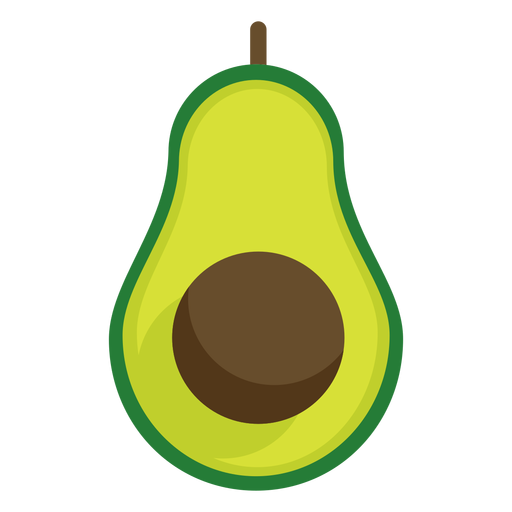 Download Avacado fruit flat - Transparent PNG & SVG vector file