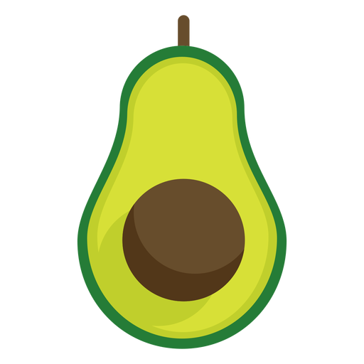 Frutos de abacate Desenho PNG