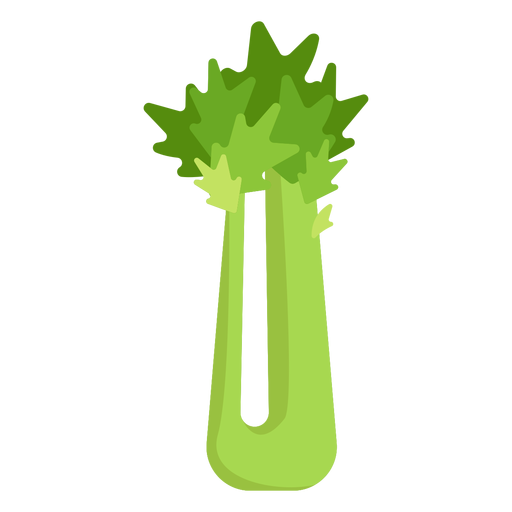 Apio vegetal plano Diseño PNG