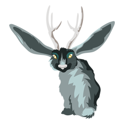 Icono de conejo de ciervo de criatura