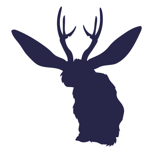 Download Creature deer rabbit silhouette - Transparent PNG & SVG ...