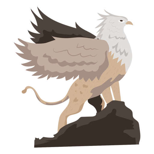 Creature griffin icon PNG Design