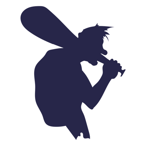 Creature large man silhouette PNG Design