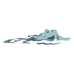 Icono de sirena de criatura Diseño PNG