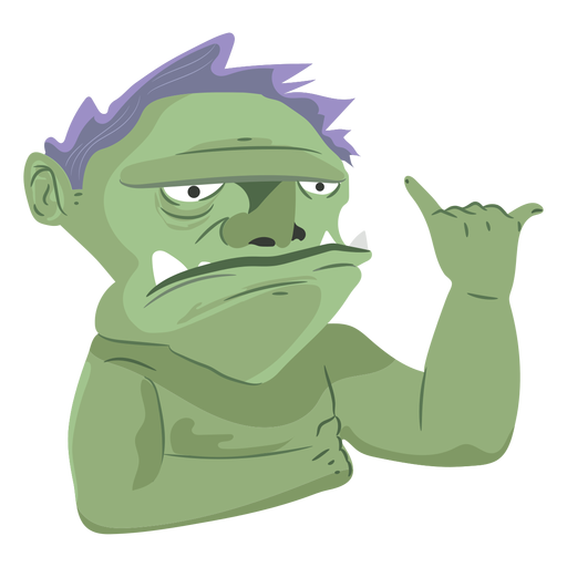 Creature Monster Man Icon PNG & SVG Design For T-Shirts