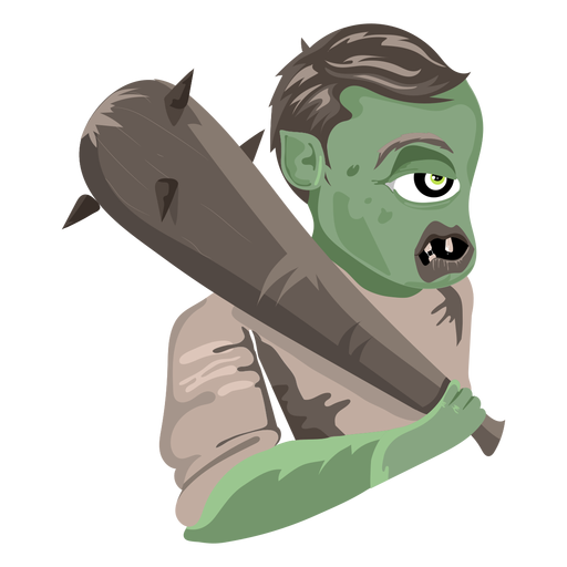Creature one eyed man icon PNG Design