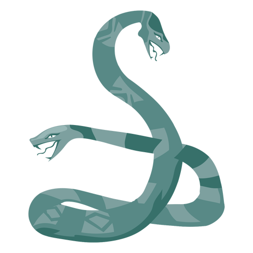 Creature two faced snake icon - Transparent PNG & SVG vector file