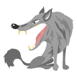 Criatura lobo como icono Transparent PNG