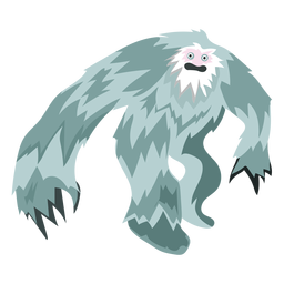 Icono de yeti de criatura Icono de yeti de criatura
