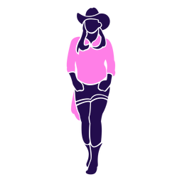 Tanzpose Dame Silhouette PNG-Design