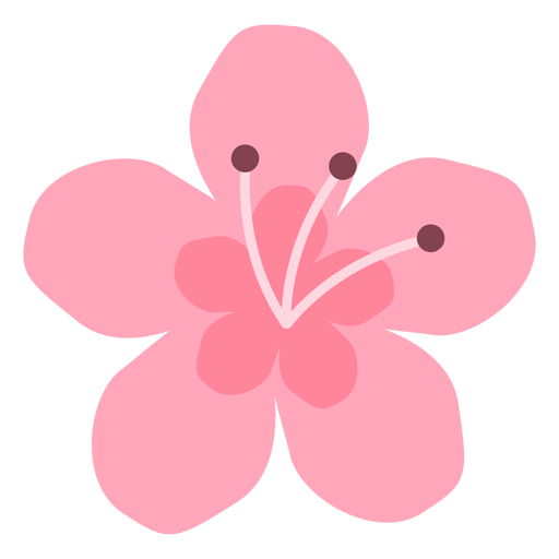 Maravilla Blume flach PNG-Design