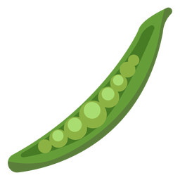 Pea fruit flat Pea fruit flat