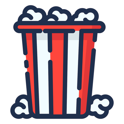 Popcorn icon PNG Design