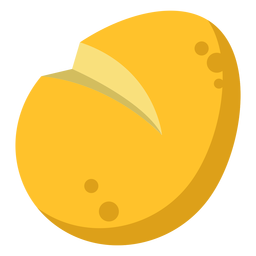 Batata vegetal plana Desenho PNG