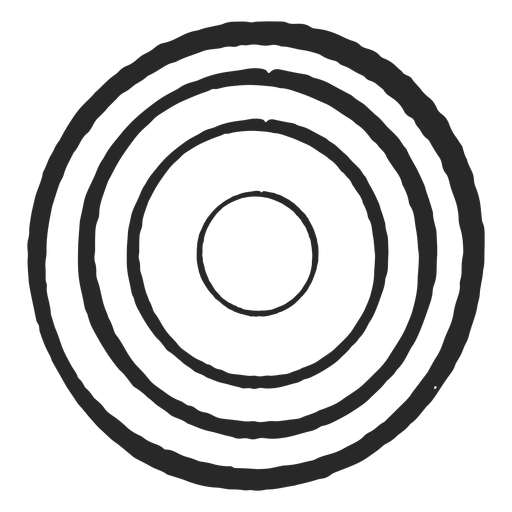 Target circles four circles icon PNG Design