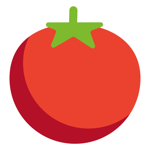 Plano de vegetales de tomate Diseño PNG