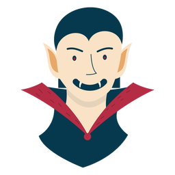 Vampire character PNG Design
