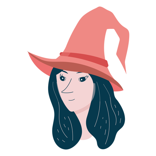 Witch character PNG Design