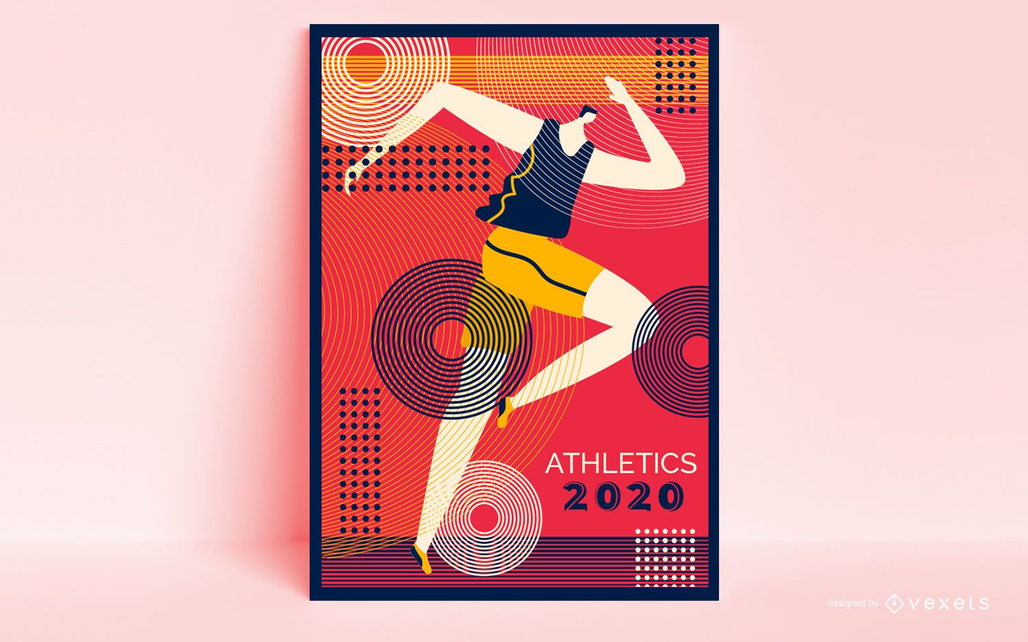 Poster-Design für Sportspiele