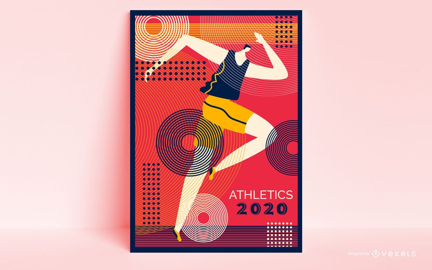 Sport Games Runner Poster Design