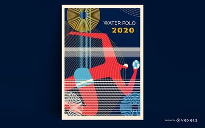 Water Polo 2020 Poster Design