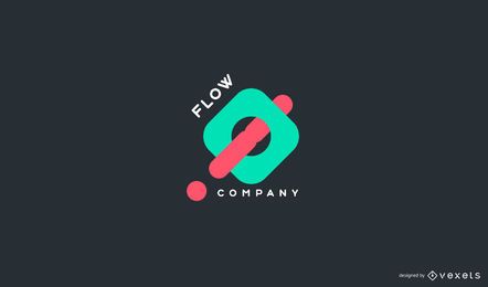 Abstract Flow Company Logo Design Abstract Flow Company Logo Design