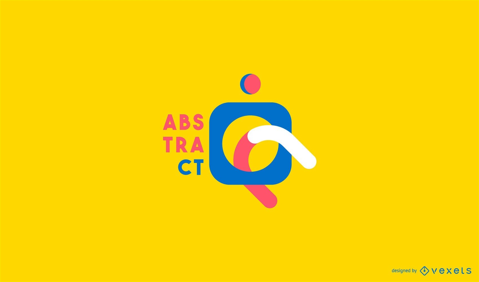 Abstraktes buntes Logo-Design
