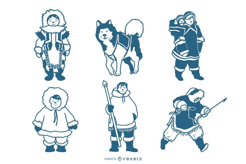 Eskimo-Charakterpaket Eskimo-Charakterpaket