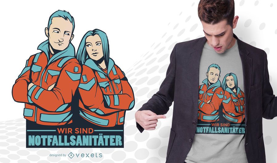 German Paramedics Quote T-shirt Design German Paramedics Quote T-shirt Design