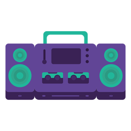 Reproductor de cassette de los 90 Diseño PNG