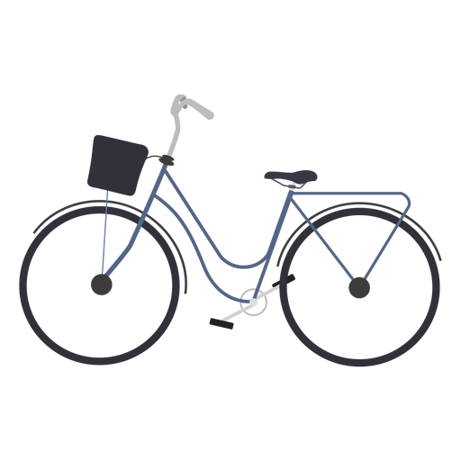 Fahrrad für ein Mädchen PNG-Design