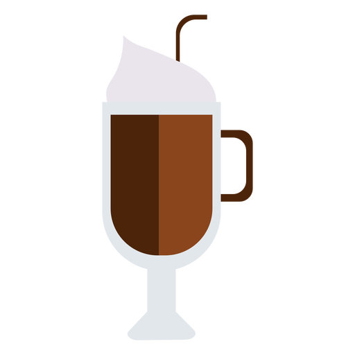 Cappuccino tall glass