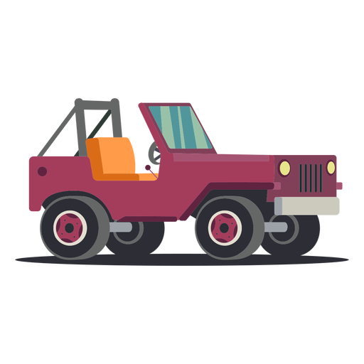 Car illustration jeep PNG Design