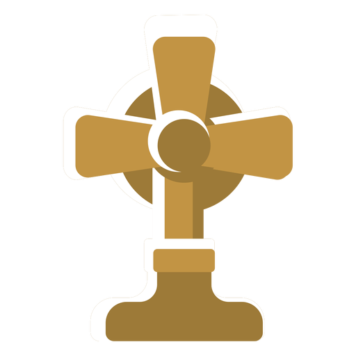 Keltisches Kreuz Irland PNG-Design