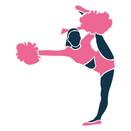 Alongamento de calcanhar de líder de torcida Desenho PNG