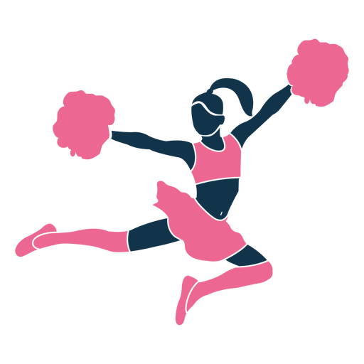 Cheerleader Silhouette Png