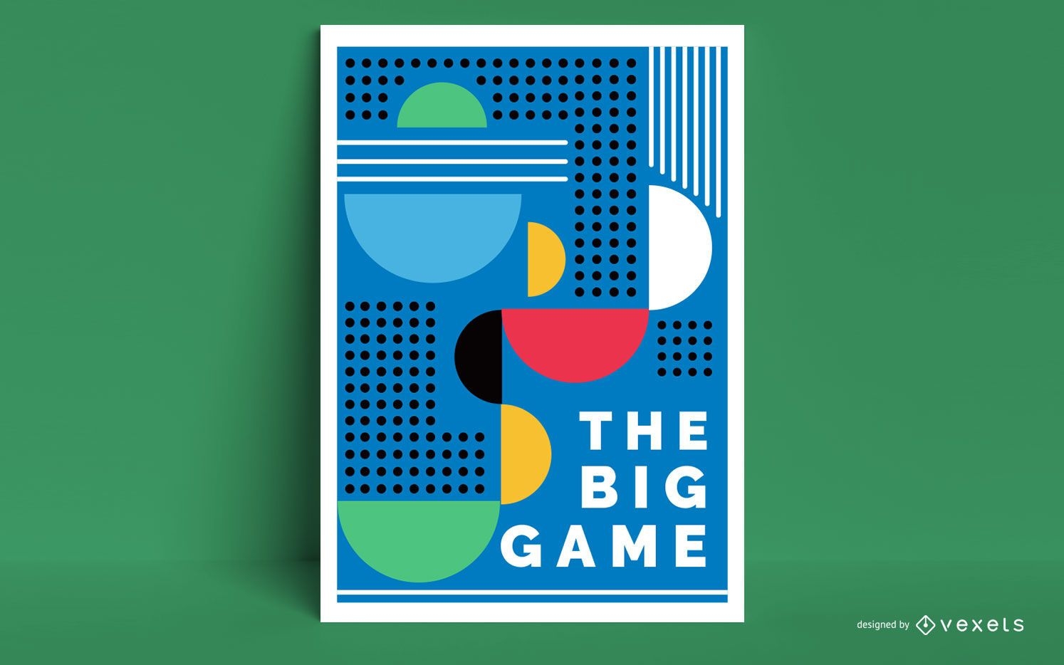 The big game 2020 Poster Design