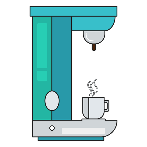 Coffee maker icon cafe PNG Design