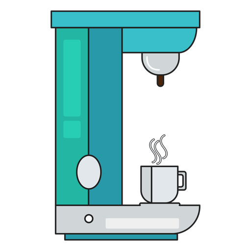 Kaffeemaschine Icon Cafe PNG-Design