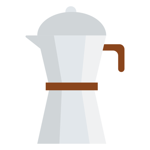 Icono de jarra de caf? Diseño PNG