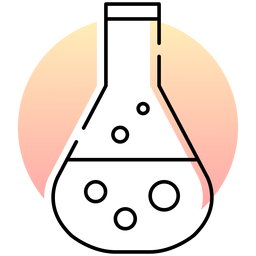 Ícone de frasco fofo Desenho PNG