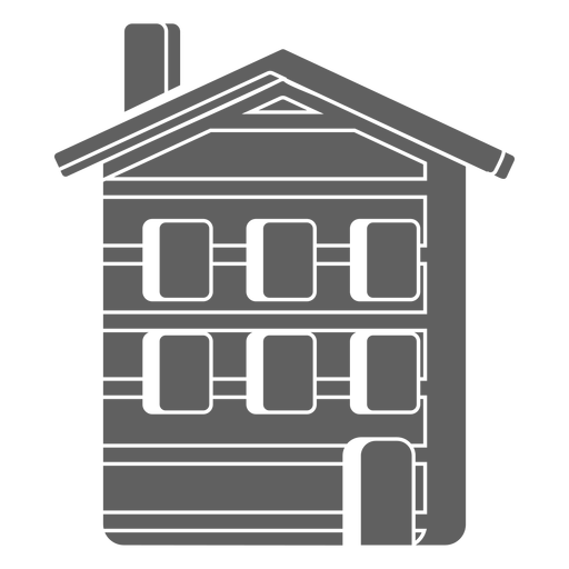 Icono de la casa de Finlandia Diseño PNG
