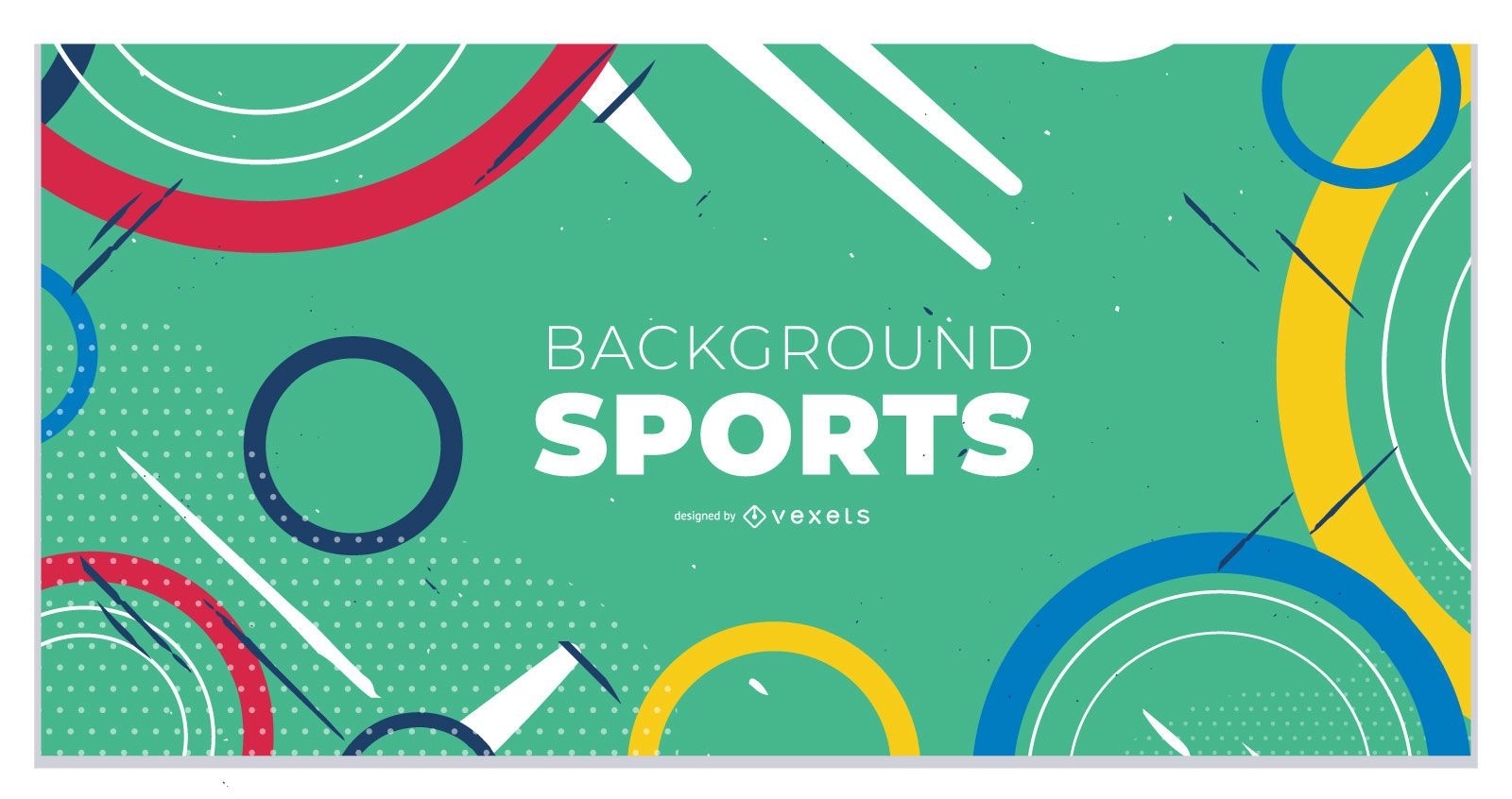 Sports abstract landing page