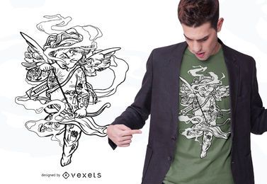 Trashy Cupid T-shirt Design Trashy Cupid T-shirt Design