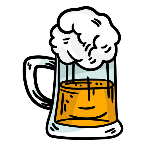 Elemento cerveja alemã Desenho PNG