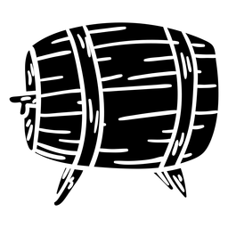 Cerveza de barril de Alemania Diseño PNG