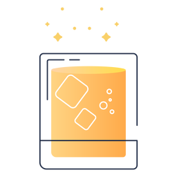 Curso de suco gelado Desenho PNG